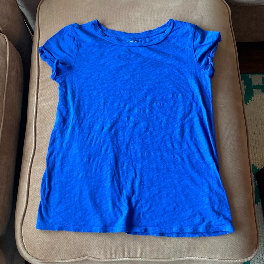 Loft crew neck royal blue T-shirt